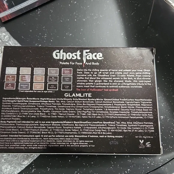GHOSTFACE GLAMLITE COLLECTION - Picture 14 of 14